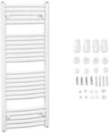 BHK Buderus Therm Curve - Au&szlig;enanschluss gebogen H=1.220mm x B=745mm