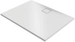 Duschwanne H&uuml;ppe EasyFlat 1800 x 52 x 1000 mm, Mineralguss, Ablauf lange Seite,