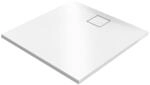 Duschwanne H&uuml;ppe EasyFlat 1000 x 52 x 1000 mm, Mineralguss, wei&szlig; - EF0102055