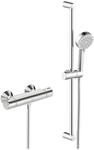 Brausethermostat-Set Hansabasic, Brausestange 700 mm, Handbrause u. Brauseschlauch -