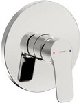 Unterputz-Brausemischer Hansabasic, Rosette 170 mm, chrom - 80569003