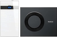 Buderus Luft-Wasser-W&auml;rmepumpe Logaplus WLW186i-10 AR TP70 mit integriertem