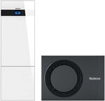Buderus Luft-Wasser-W&auml;rmepumpe Logaplus WLW186i-4 AR T180 mit integriertem