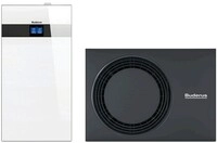 Buderus Luft-Wasser-W&auml;rmepumpe Logaplus WLW186i-4 AR TP70 mit integriertem