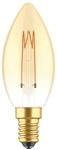 LED's light LED Deko/Vintage Leuchtmittel - Kerzenform C35, E14, 2,5W, 1800K, Gold