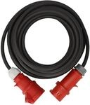 Verl&auml;ngerungsleitung H07RN-F5G4.0 CEE, 400V, 32A, IP44 - mit Phasenwender - 10 m **