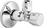 Schell Eckventil COMFORT 1/2'' x 3/8'' - mit Quetschverschraubung - Messing verchromt
