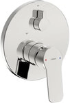 Unterputz-Wannenmischer Hansabasic, Rosette 170 mm, chrom - 80559003