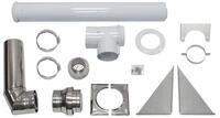 VAILLANT Basis-Anschluss-Set an der Fassade, konzentrischer Anschluss &Oslash; 80/125 PP -