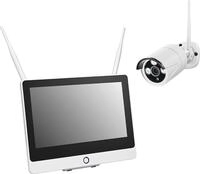 Full HD WLAN &Uuml;berwachungssystem mit Monitor WR100 SET MB - 1 TB Festplatte