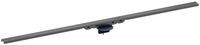 Geberit Duschrinne Cleanline 50, schwarzchrom / geb&uuml;rstet, 300 - 1100 mm -
