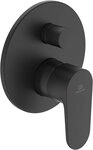 Unterputz-Wannenmischer Ideal Standard Cerafine O, Rosette &Oslash; 163 mm, schwarz...