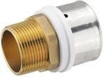 Pressfitting-&Uuml;bergang 50 x 4,0mm - 1 1/4 Zoll AG MV-Rohr
