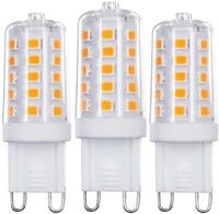 LED's light LED SMD Leuchtmittel - Korn G9, 3.5W, 2700K, Klar, Dimmbar - 3er...