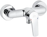 Aufputz-Brausemischer Heinrich Schulte Alpha 100, Ausladung 60 mm, chrom -