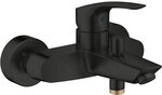 Aufputz-Wannenmischer Grohe Eurosmart, Ausladung 188 mm, matte black - 333002433