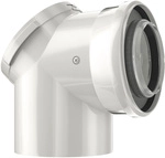 BOSCH Doppelrohrbogen Pr&uuml;f&ouml;ffnung - &Oslash; 80/125 mm - 7738112665