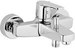 Aufputz-Wannenmischer Heinrich Schulte Alpha 300, Ausladung 161 mm, chrom -