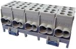 Hauptleitungs-Abzweigklemme - 5x grau 8x Eingang 35 mm&sup2; / 10x Ausgang 25 mm&sup2;