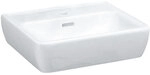 Handwaschbecken Laufen Pro 450 x 340 mm, wei&szlig;, mit &Uuml;berlauf, 1 Hahnloch mittig -