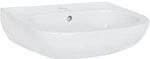 Waschtisch Duravit D-Code 600 mm, mit &Uuml;berlauf, 1 Hahnloch, wei&szlig; - 2310600000