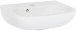 Handwaschbecken Duravit D-Code 450 mm, mit &Uuml;berlauf, 1 Hahnloch, wei&szlig; - 0705450000