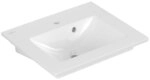 Handwaschbecken Villeroy & Boch Venticello 500 x 420 mm, 1 Hahnloch, mit &Uuml;berlauf,