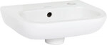 Handwaschbecken Duravit D-Code 360 mm, mit &Uuml;berlauf, 1 Hahnloch rechts, wei&szlig; -