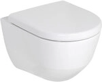 Wand-Tiefsp&uuml;l-WC Laufen Pro S 360 x 340 x 530 mm, LCC, sp&uuml;lrandlos, wei&szlig; -