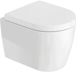Wand-Tiefsp&uuml;l-WC Duravit ME by Starck Compact 370 x 350 x 480 mm, sp&uuml;lrandlos -