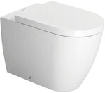 Stand-Tiefsp&uuml;l-WC Duravit ME by Starck 370 x 400 x 600 mm, Sp&uuml;lrand halb offen,