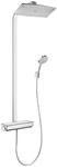Duschsystem Hansgrohe Raindance Select 360 Handbrause, Kopfbrause 360 x 190 mm und