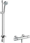 Brausethermostat-Set Hansgrohe Croma 100 Brausestange 900 mm, Handbrause &Oslash; 100 mm