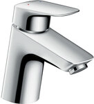 Waschtischmischer Hansgrohe 70 Logis, Ausladung 107 mm, mit Zugstange, chrom -