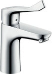Waschtischmischer Hansgrohe Focus Care 100, mit Zugstange, chrom - 31911000