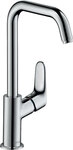 Waschtischmischer Hansgrohe 240 Focus, Ausladung 160 mm, mit Zugstange, chrom -