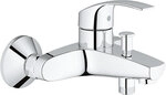 Aufputz-Wannenmischer Grohe Eurosmart Standard, Ausladung 188 mm, chrom - 33300002