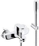 Wannenmischer-Set Grohe Eurosmart Cosmopolitan mit Handbrause Euphoria Cosmopolitan,