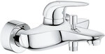 Aufputz-Wannenmischer Grohe Eurostyle, Ausladung 185 mm, geschlossener Hebel, chrom -