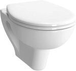 Wand-Tiefsp&uuml;l-WC VitrA S20 355 x 350 x 520 mm, sp&uuml;lrandlos, runde Form, wei&szlig; -