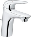 Waschtischmischer Grohe Eurostyle, Ausladung 110 mm, geschlossener Hebel, mit