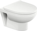 Combi-Pack Duravit No.1, Tiefsp&uuml;ler, sp&uuml;lrandlos, mit Softclose, wei&szlig; - 45620900A1