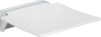 Klappsitz Hewi System 900, chrom/wei&szlig;, 350 x 373 mm - 950.51.20590 98