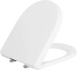 WC-Sitz Villeroy & Boch O.Novo Compact, Scharnier Edelstahl, wei&szlig; - 9M406101