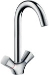 Zweigriff-Sp&uuml;ltischmischer Hansgrohe 220 Logis M31 Schwenkauslauf, Ausladung 156 mm,