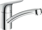 Sp&uuml;ltischmischer Hansgrohe Logis 120 Schwenkauslauf, Ausladung 202 mm, chrom -