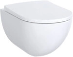 Wand-Tiefsp&uuml;l-WC Geberit Acanto 350 x 510 x 335 mm, sp&uuml;lrandlos, wei&szlig; - 500600012
