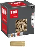 TOX Messing-Spreizd&uuml;bel Metrix M6 x 22 mm Kleinpack - 25 St&uuml;ck - 026100131