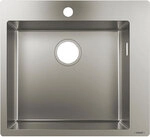 Einbausp&uuml;le Hansgrohe 450 S711-F450 Becken 450 x 400 mm ohne Exzenterbohrung -