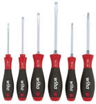 Wiha SoftFinish&reg; Schlitz/Kreuzschlitz-Set 6-teilig - 308 HK6